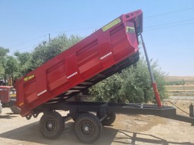 تصویر تریلر طرح مارال مسنا ظرفیت ۴تا۱۰ تن Maral model - Mesna trailer with a capacity of 4 to 10 tons