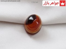 تصویر نگین عقیق باباقوری کد 112194 