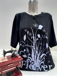 تصویر تیشرت لانگ زنانه 