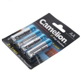 تصویر باتری قلمی کملیون مدل Digi Alkaline بسته 4 عددی Camelion Digi Alkaline AA Battery - Pack of 4