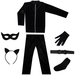 تصویر ست لباس پسر گربه ای کد 06 Cat Noir costume set NO.06