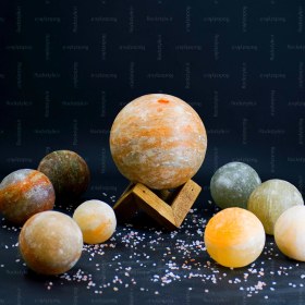 تصویر سنگ نمک دکوری گوی 