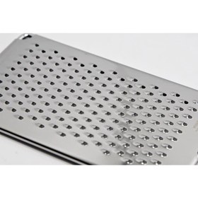 تصویر رنده استیل تخت دندانه ریز یونیک کد UN1107 Flat steel grater with fine teeth, code UN1107