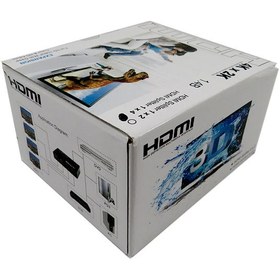 تصویر اسپیلیتر اچ دی ام آی ۲ پورت ۳D فلزی ا 2PORT HDMI SPLITTER 2PORT HDMI SPLITTER