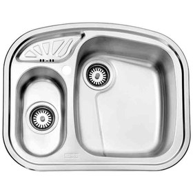 تصویر سینک استیل البرز مدل R-605 توکار Steel Alborz 605-R Inset Sink