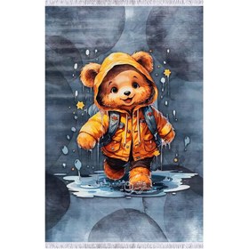 تصویر فرش کودک طرح خرسی DC250060 