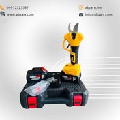 تصویر قیچی شارژی طرح دیوالت ۲ باطری ۱۱۸ ولت با کیفیت ( باطری بزرگ ) 