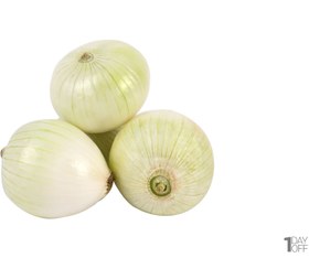 تصویر پیاز سفید 1 کیلوگرم - 5 عدد (قیمت هر عدد 25,000 ت) 