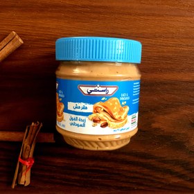 تصویر کره بادام زمينی مغزدار راستی RASTI قوطی 340 گرم مدل Crunchy Rasti Crunchy Peanut Butter 340gr