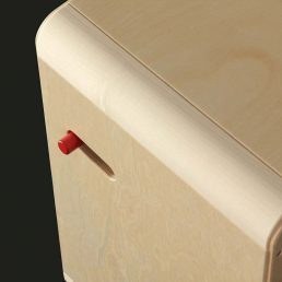 تصویر کاخن سلا مدل SE010 Sela SE 010 CaSela Pro Satin Nut Professional Snare Cajon