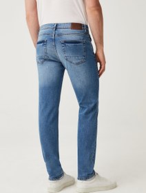 تصویر جین مردانه اسلیم اووی‌اس برند ovs Ovs Mens Slim Jean