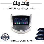 تصویر مانیتور خودرو وینکا مدل Winca H855 سایز ۹ اینچ لمسی با ورودی دوربین 