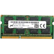 تصویر رم لپ تاپ DDR3L تک کاناله 64 مگاهرتز میکرون مدل MT16KTF1G64HZ-1G6E ظرفیت 8 گیگابایت 