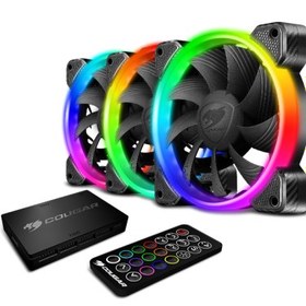 تصویر فن Vortex RGB HPB 120 Cooling Kit - گارانتی 18ماه گرین 