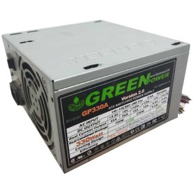 تصویر پاور ۳۳۰ وات گرین استوک مدل Green power 330W stock old edition 