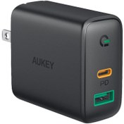 تصویر شارژر آکی مدل PA-D3 فوکوس میکس Aukey PA-D3 Focus Mix PD USB/Type-C Charger