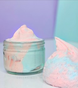 تصویر صابون خامه ای بابل گامی ۱۲۰ گرمی Bubble gum whipped soap