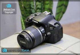 تصویر دوربین دسته دوم 650D کانن همراه با لنز kit 18-55mm 