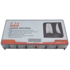 تصویر تیپ کاشت ناخن ای ام 500 عددی سایز 0-9 