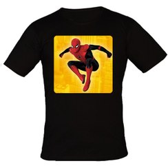 تصویر تیشرت مرد عنکبوتی طرح 17 