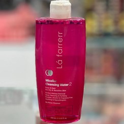 تصویر محلول پاک‌کننده آرایش صورت لافارر 