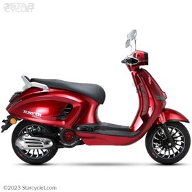 تصویر موتور سیکلت کویر طرح وسپا 150 سی سی 