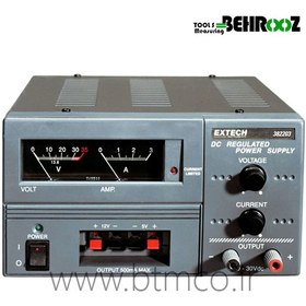 تصویر منبع تغذیه DC اکستچ مدل EXTECH 382203 ا EXTECH Output DC Power Supply 382203 EXTECH Output DC Power Supply 382203