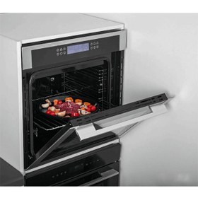 تصویر فر توکار بیمکث مدل MF0022 سیلور دستگیره پهن Bimax MF0022 Built-in Oven-Silver