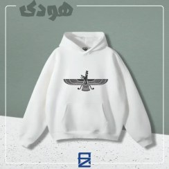 تصویر هودی سه نخ ترک طرح اهورا مزدا فروهر هخامنشی ایران کد 1012 