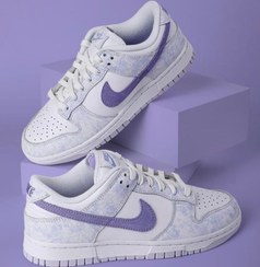 تصویر نایک اس بی دانک بدون ساق پالس بنفش Nike sb dunk low pulse purple 