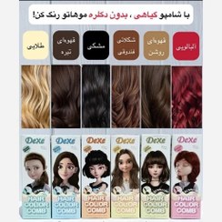 تصویر شامپو رنگ دکسی گیاهی طلایی ۲۰۰ میلی لیتر 