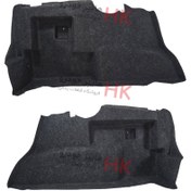 تصویر نمد و عایق پالونی گلگیر صندوق بسته دوعددی کد 0283 مناسب سمند 