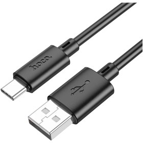 تصویر کابل تبدیل USB به USB-C هوکو مدل X88 طول 1 متر 