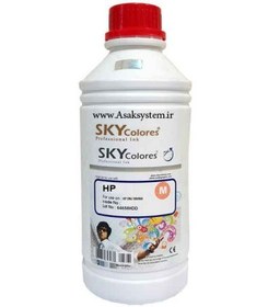 تصویر جوهر 1 لیتری پلاتر Sky - hp5000/5500 Ink 1 liter Sky plotter - hp5000 / 5500