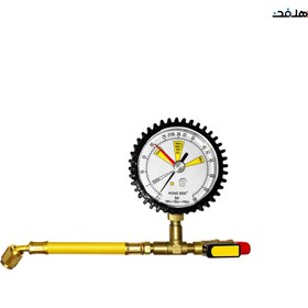 تصویر گیج تست گاز نیتروژن و ازت Nitrogen Testing Pressure Gauge