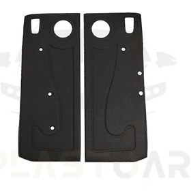 تصویر تودری نیسان وانت مشکی جفتی 