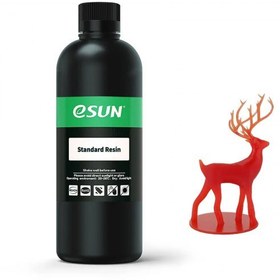 تصویر رزین استاندارد رنگ قرمز برند ایسان Esun Standard Resin Red 