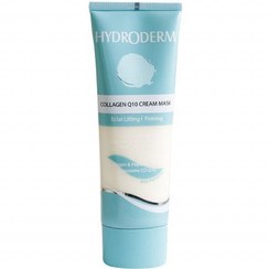 تصویر ماسک کرمی ضد چروک صورت هیدرودرم حاوی کلاژن و Q10 حجم 100 میلی لیتر 