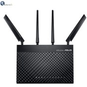 تصویر روتر بی سیم ایسوس مدل RT-AC68U دو بانده AC1900 