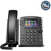 تصویر تلفن تحت شبکه Voip مدل PolyCom vvx411 