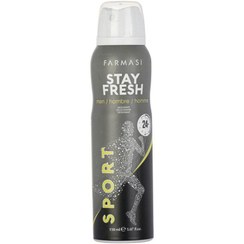 تصویر اسپری دئودورانت مردانه Stay Fresh Sport فارماسی 