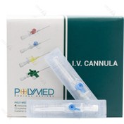 تصویر آنژیوکت پلی مد سایز ۲۲ آبی Polymed Angiocat G22 Blue