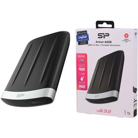 تصویر هارد اکسترنال سیلیکون پاور مدل Armor A65 ظرفیت 1 ترابایت Silicon Power Armor A65 External Hard Drive - 1TB