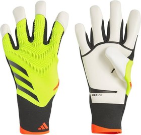 تصویر دستکش دروازه بانی آدیداس فسفری سفید اورجینال سایز ۸-۹-۱۰ - سایز Adidas predator goalkeeper gloves