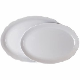 تصویر دیس بزرگ ملامین طرح الیزابت رنگی 