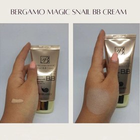 تصویر بی بی کرم حلزون برگامو Bergamo Magic Snail B.B Cream SPF50+ PA+++