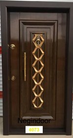 تصویر درب ضد سرقت چوبی کد 150 