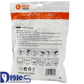 تصویر کابل HDMI GOLD OSCAR 5M 