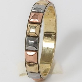 تصویر النگو سه‌ رنگ 