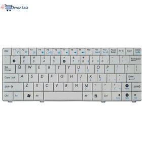 تصویر کیبرد لپ تاپ ایسوس Eee PC 900 سفید ا Keyboard Laptop Asus Eee PC 900 White Keyboard Laptop Asus Eee PC 900 White